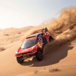 BRX testing in the UAE with the Prodrive Hunter T1+ and EcoPower fuel. (Jarryd Smith)