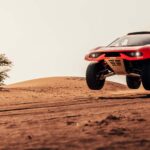 BRX testing in the UAE with the Prodrive Hunter T1+ and EcoPower fuel. (Jarryd Smith)