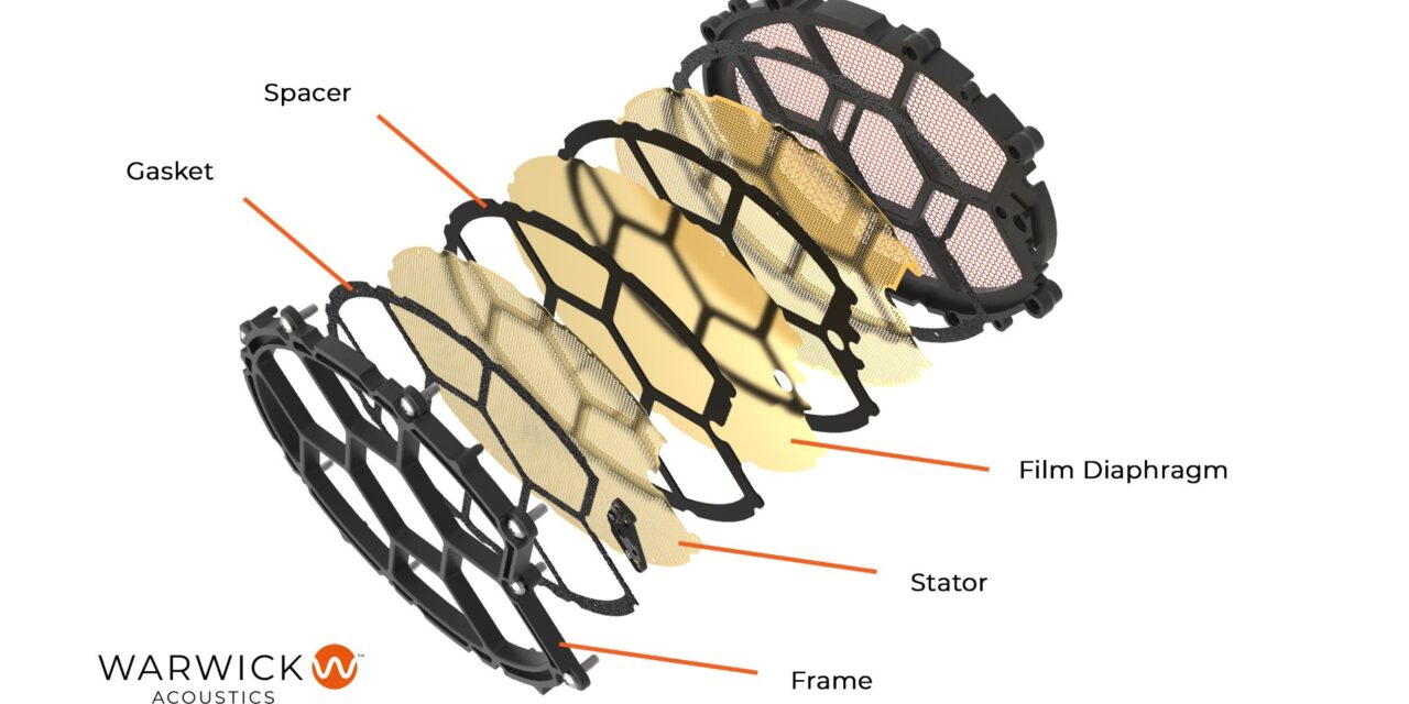 Warwick Acoustics aims to disrupt audio market with electrostatic