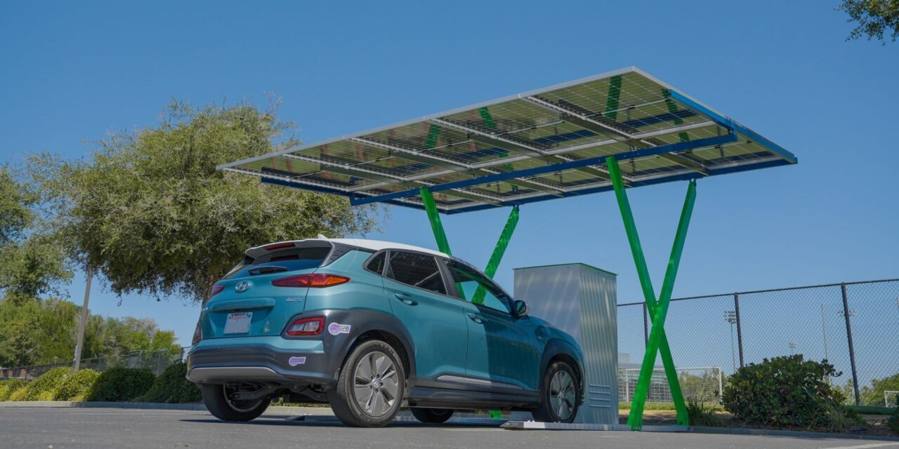 Paired Power new solar canopy enables quick EV-charging-station ...