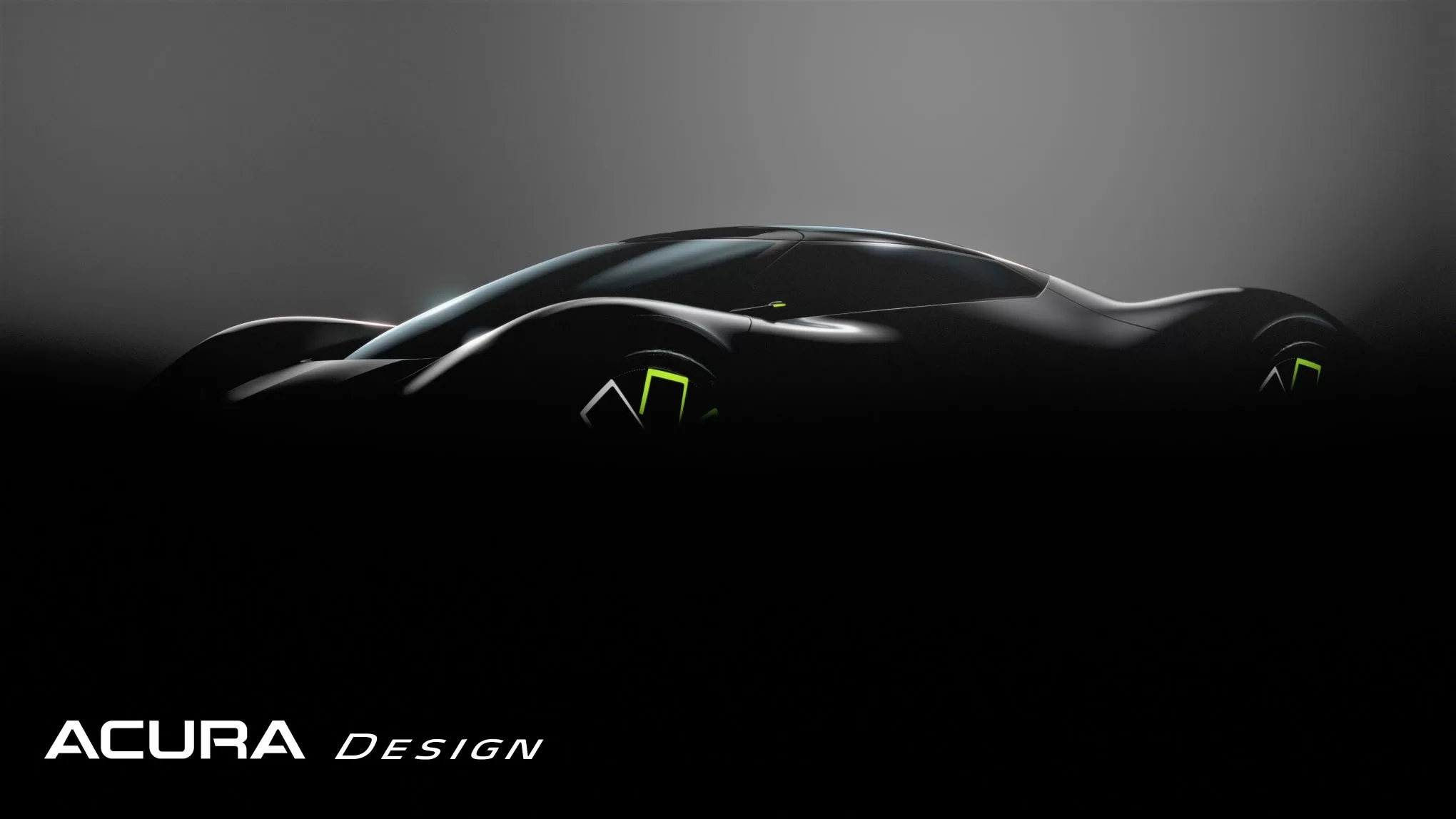 Acura Electric Vision design study side.