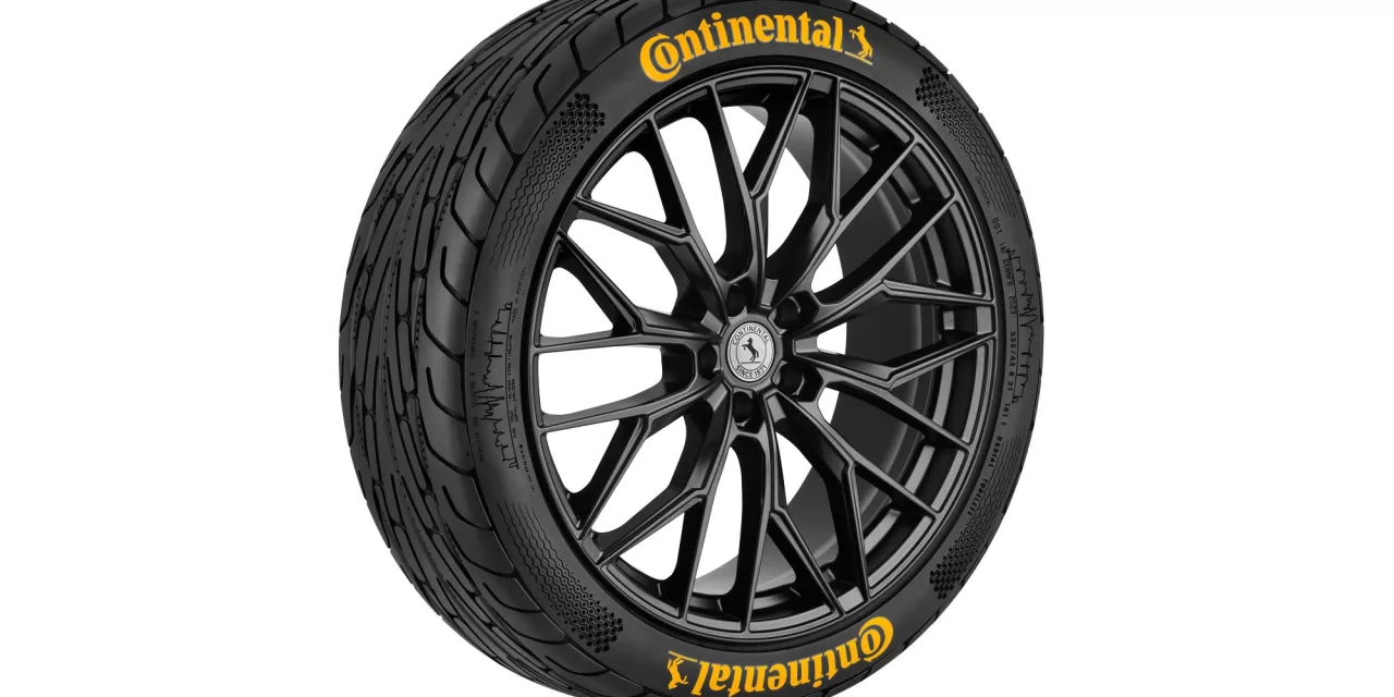 Continental unveils energy-efficient concept and production tires