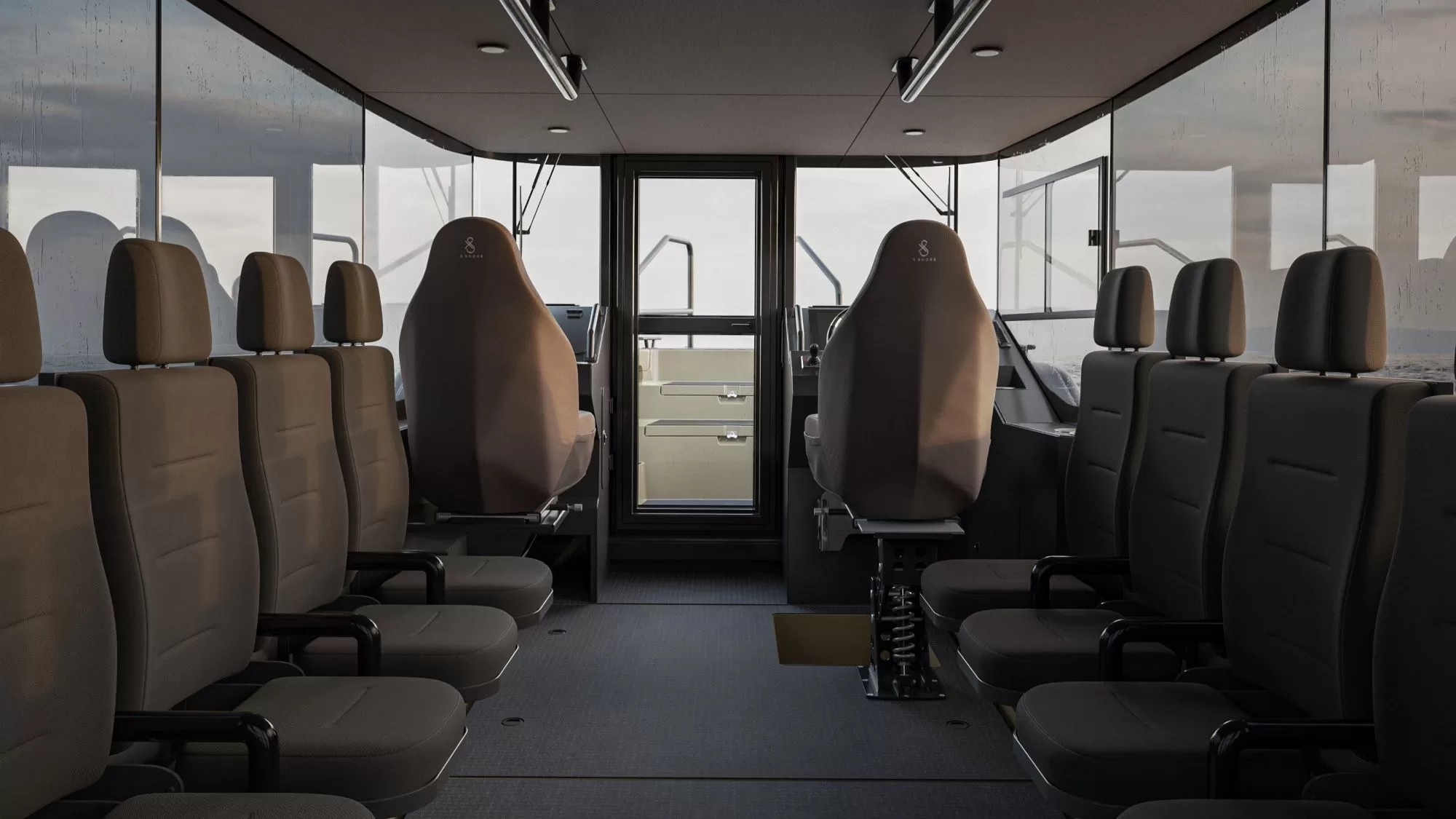 X Shore PRO interior.