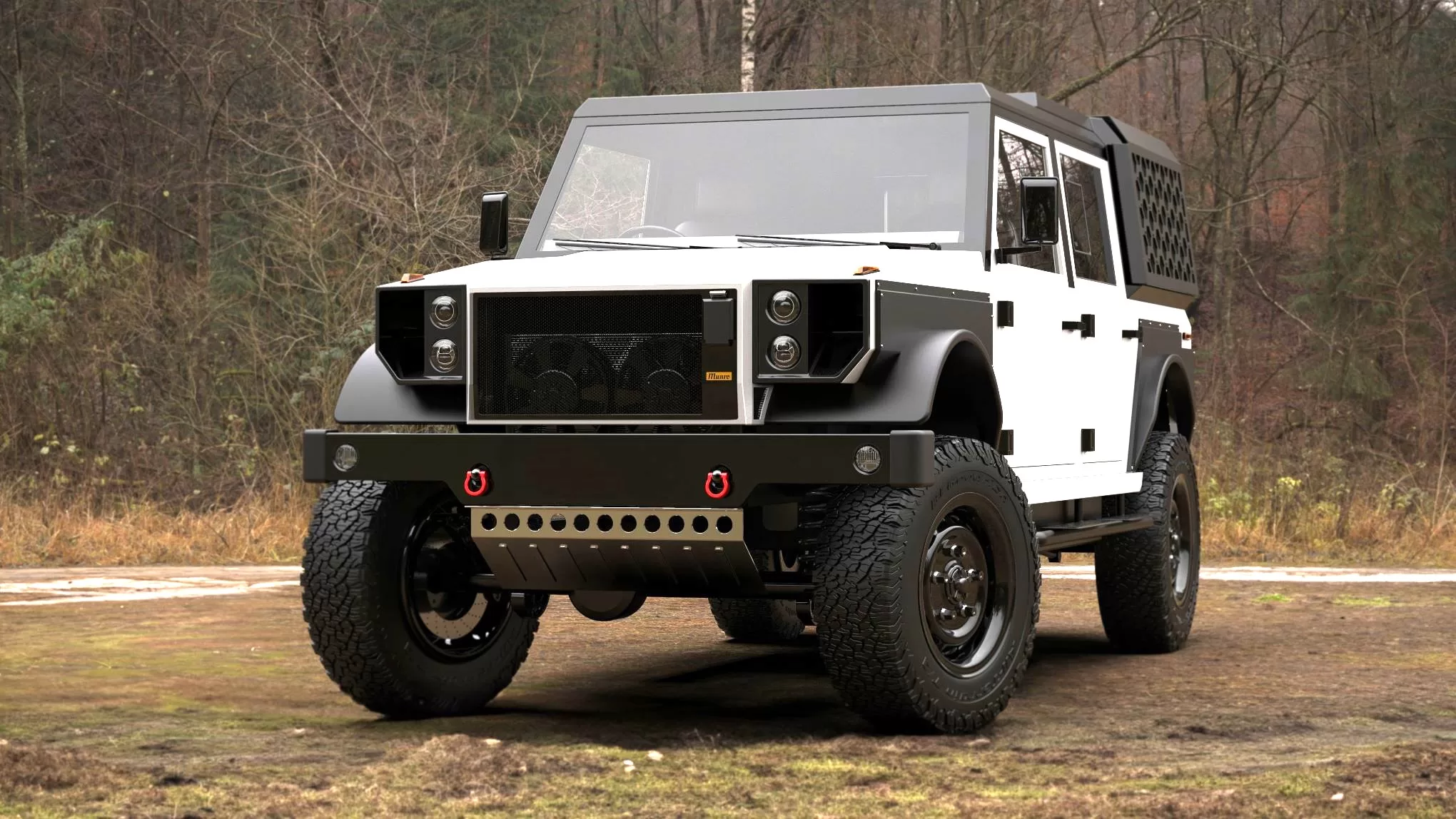 Munro Series-M Truck front.