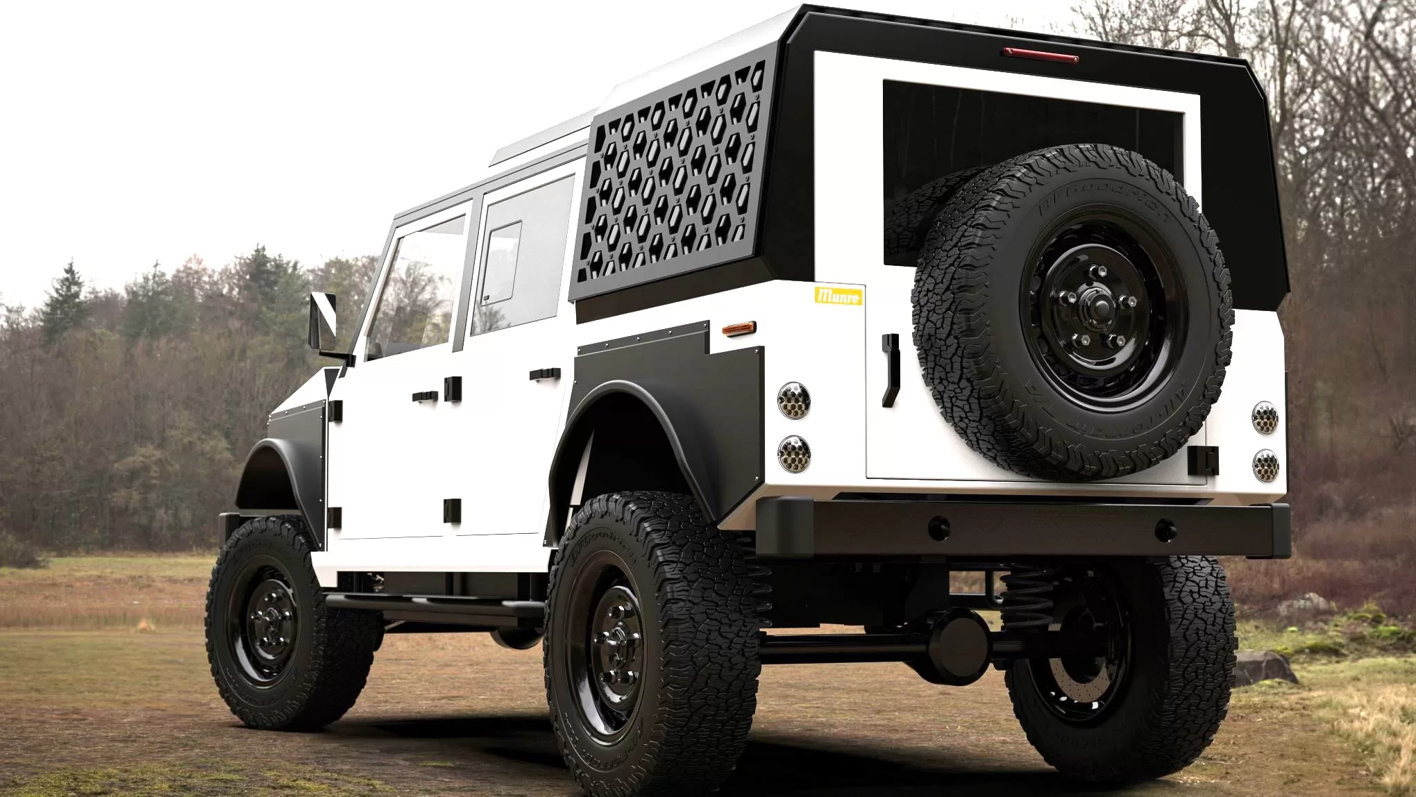 Munro Series-M Truck rear.