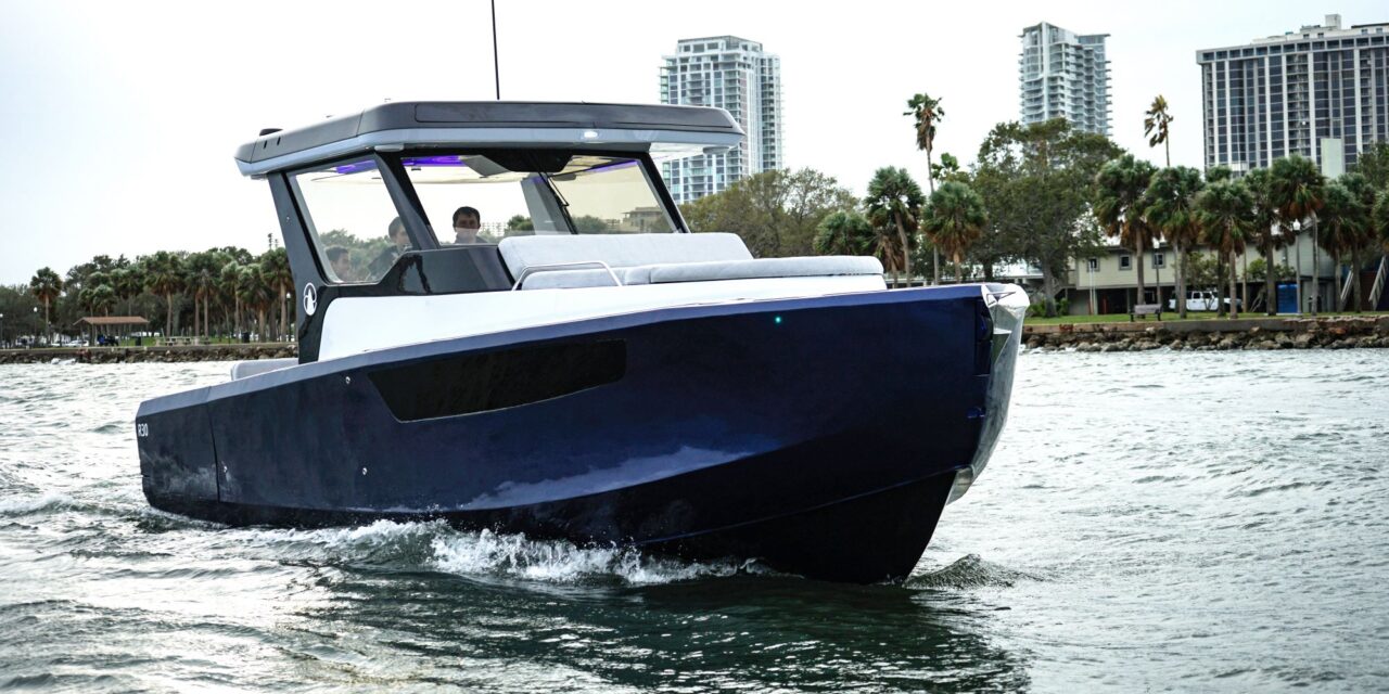 Blue Innovations Group launches first electric recreational boat