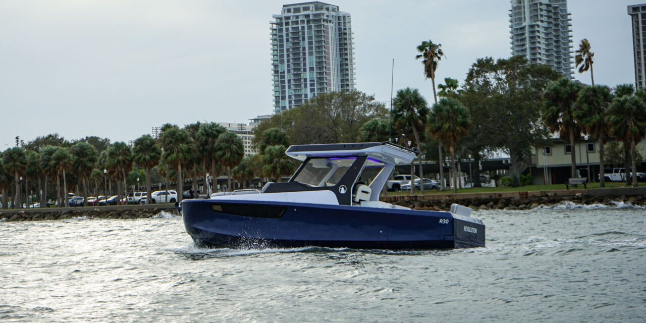 Blue Innovations Group launches first electric recreational boat