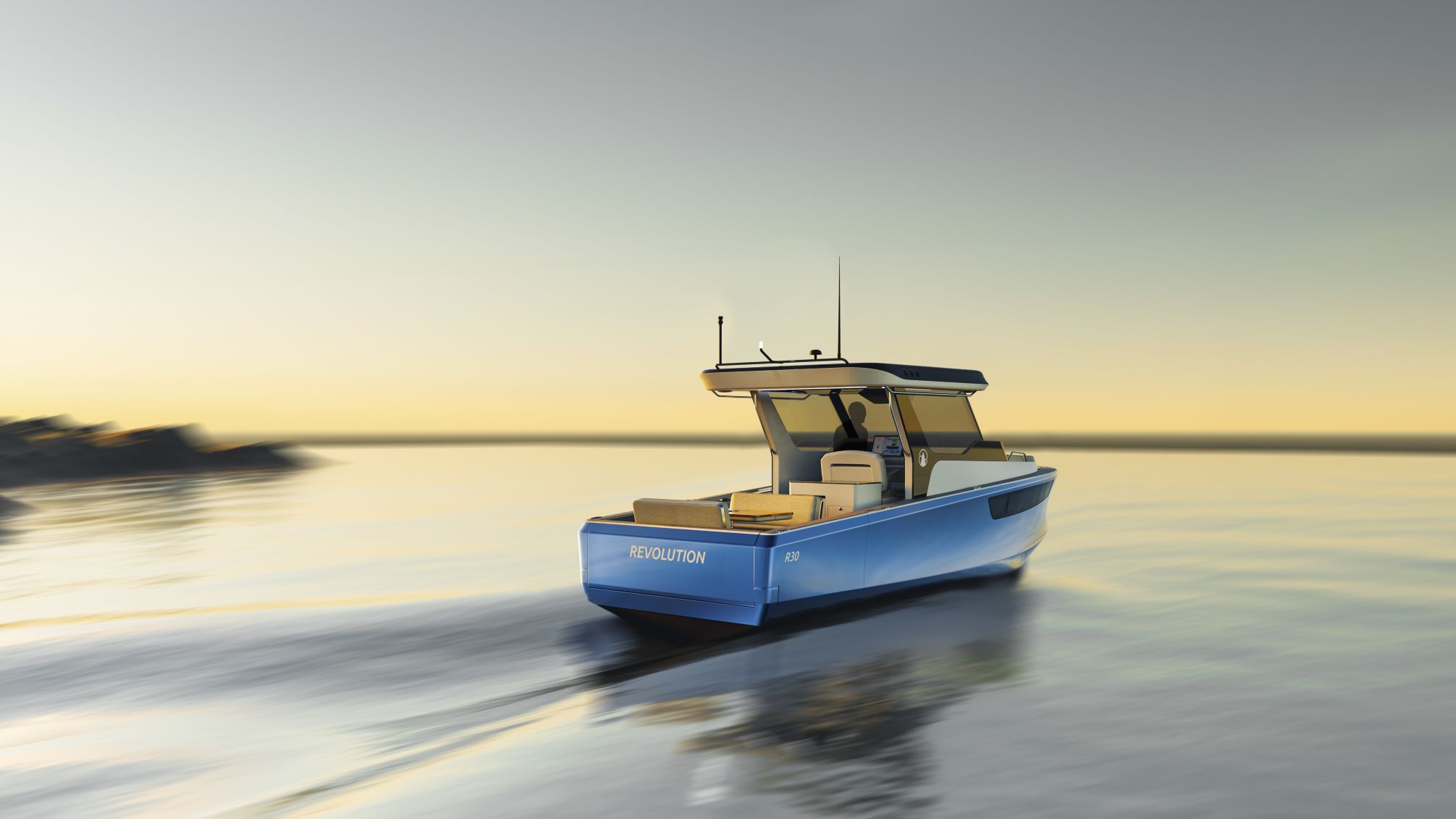 BIG R30 render in the sun.