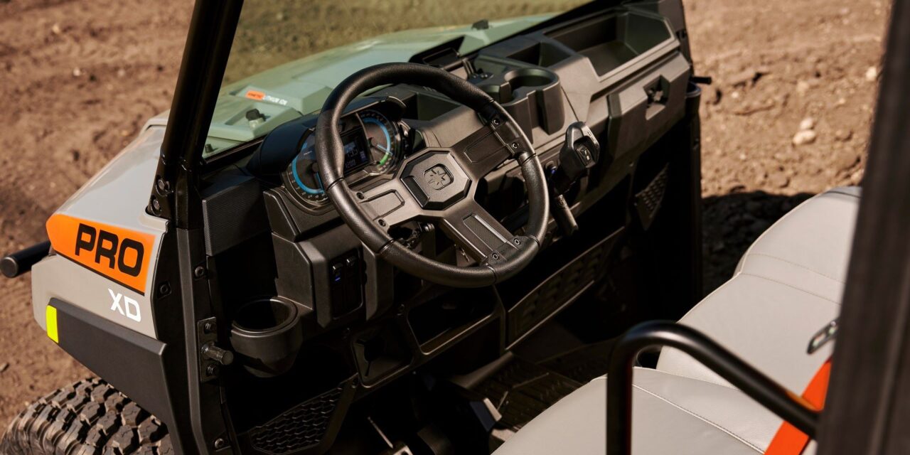 Polaris introduces all-electric commercial UTV
