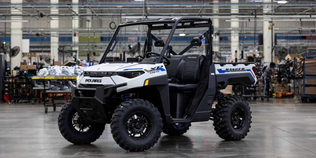 Polaris introduces all-electric commercial UTV
