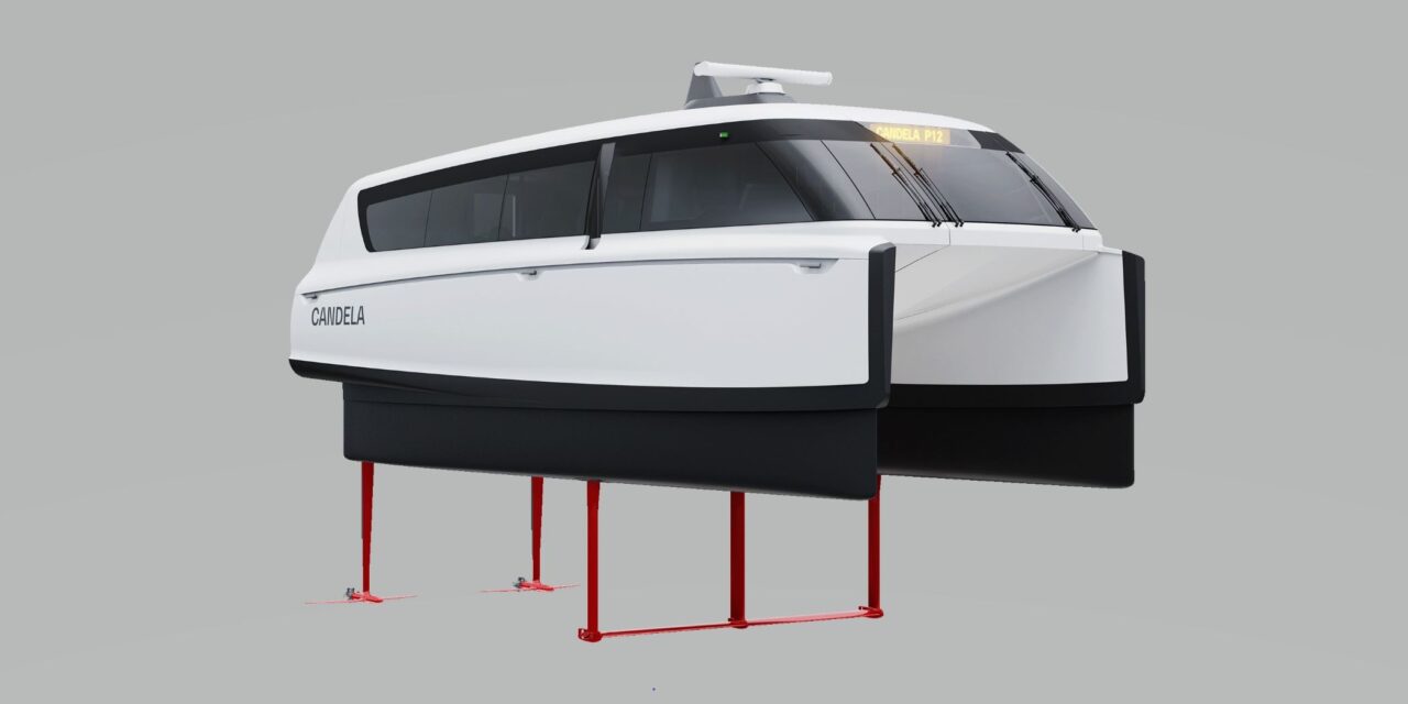 Candela electric hydrofoil to help cut carbon emissions for New Zealand electricity provider