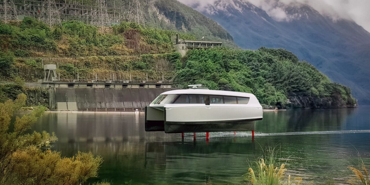 Candela electric hydrofoil to help cut carbon emissions for New Zealand electricity provider