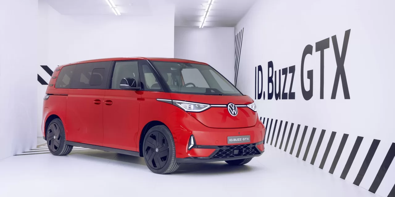 VW ID. Buzz gets GTX bump in performance, hardware, and software