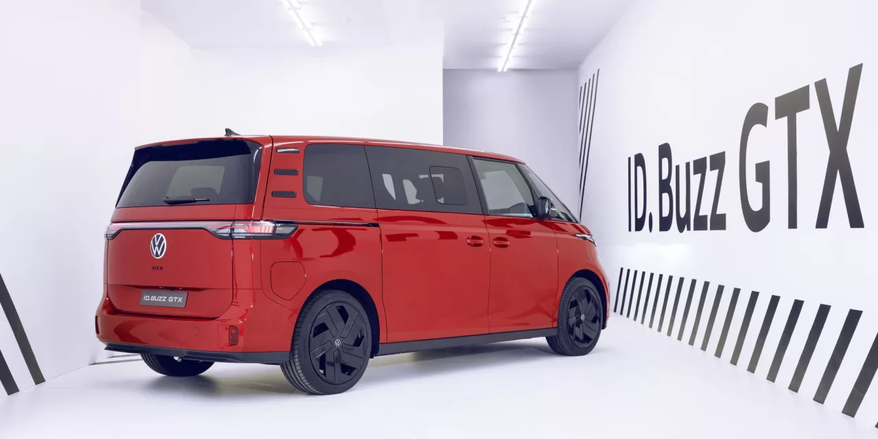 VW ID. Buzz gets GTX bump in performance, hardware, and software