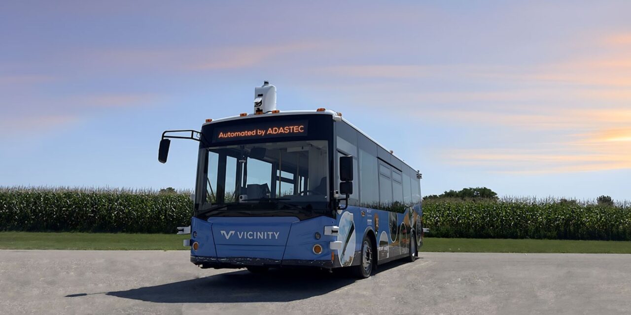 ADASTEC and partners deploy first FMVSS-compliant automated bus at Sleeping Bear Dunes