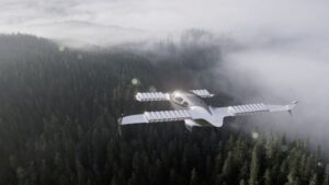 Lilium Jet forest flyover.