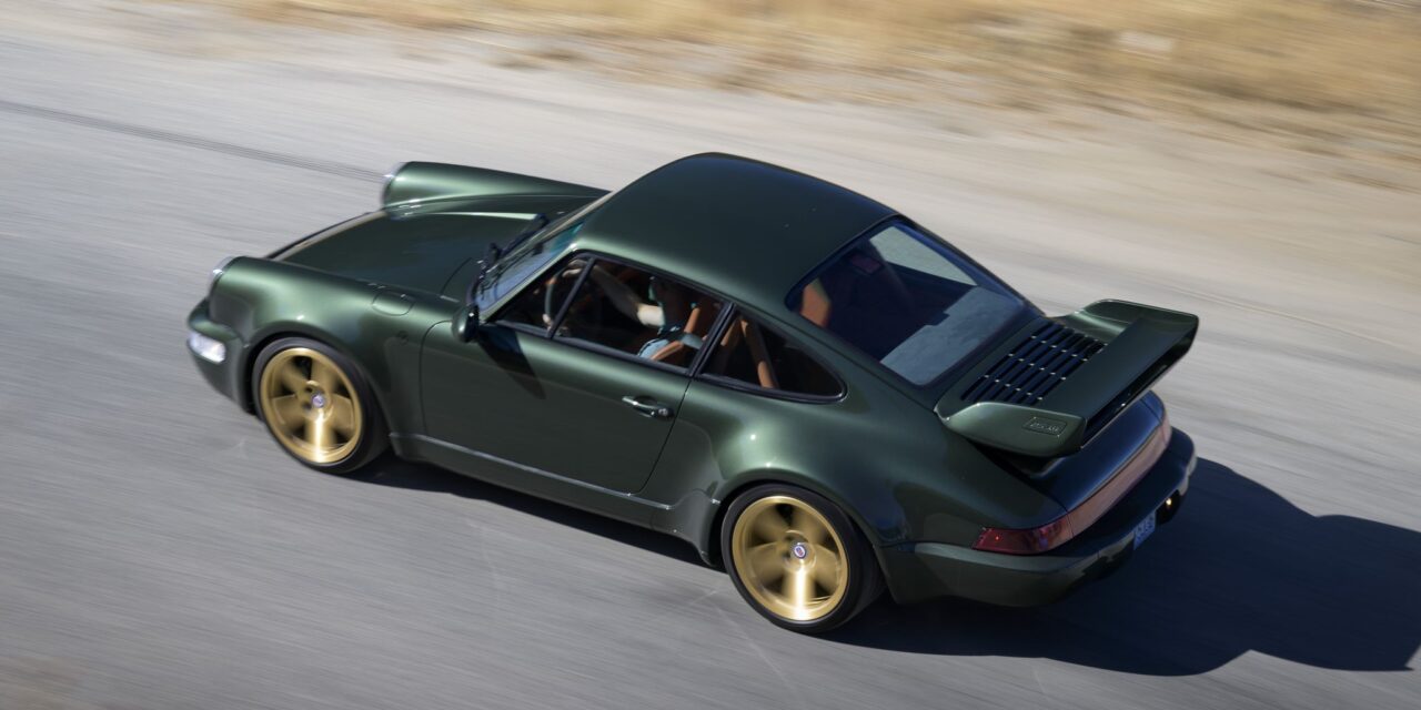 Everrati’s first Porsche 964 RSR homage debuts Bridge of Weir’s bio-based leather
