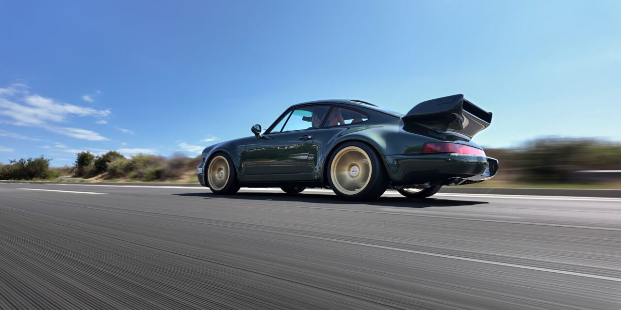 Everrati’s first Porsche 964 RSR homage debuts Bridge of Weir’s bio-based leather