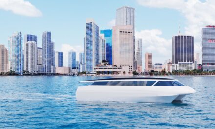 E-lixr previews electric water taxi pilot program in Miami