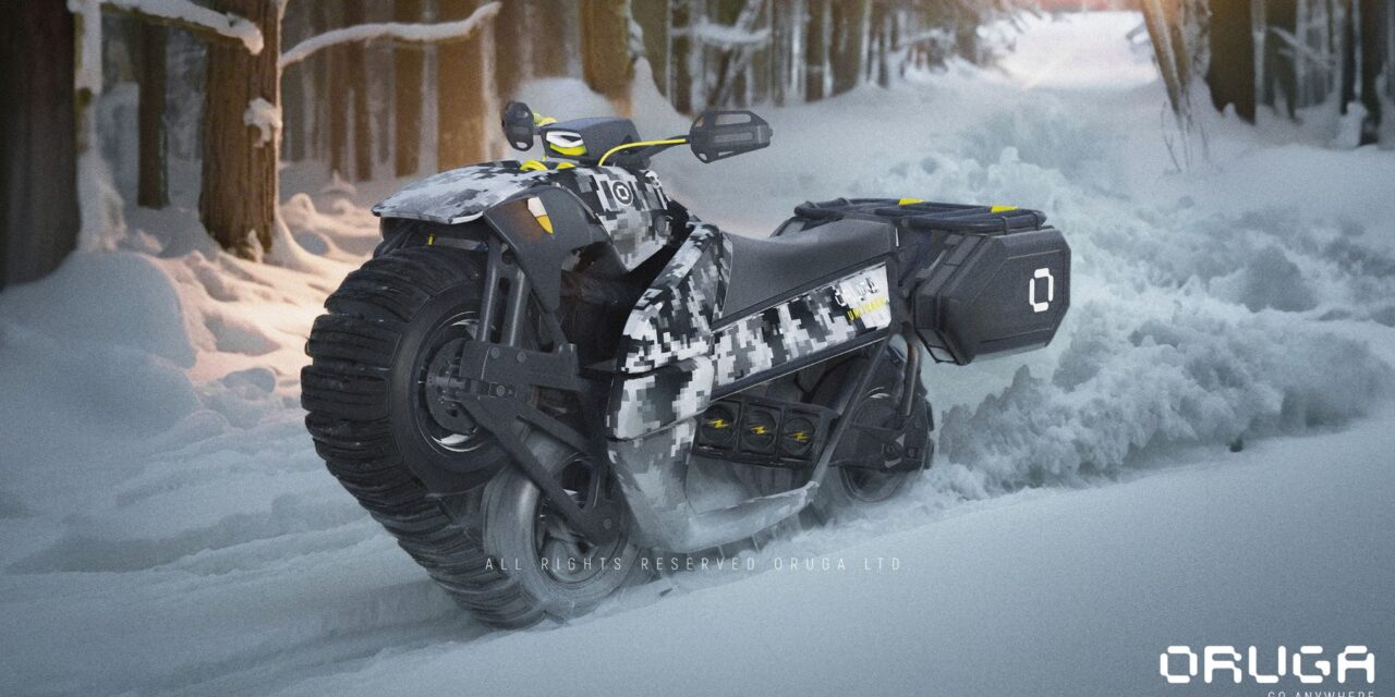 Oruga shows ‘world first’ electric single-track off-road motorcycle at Move America