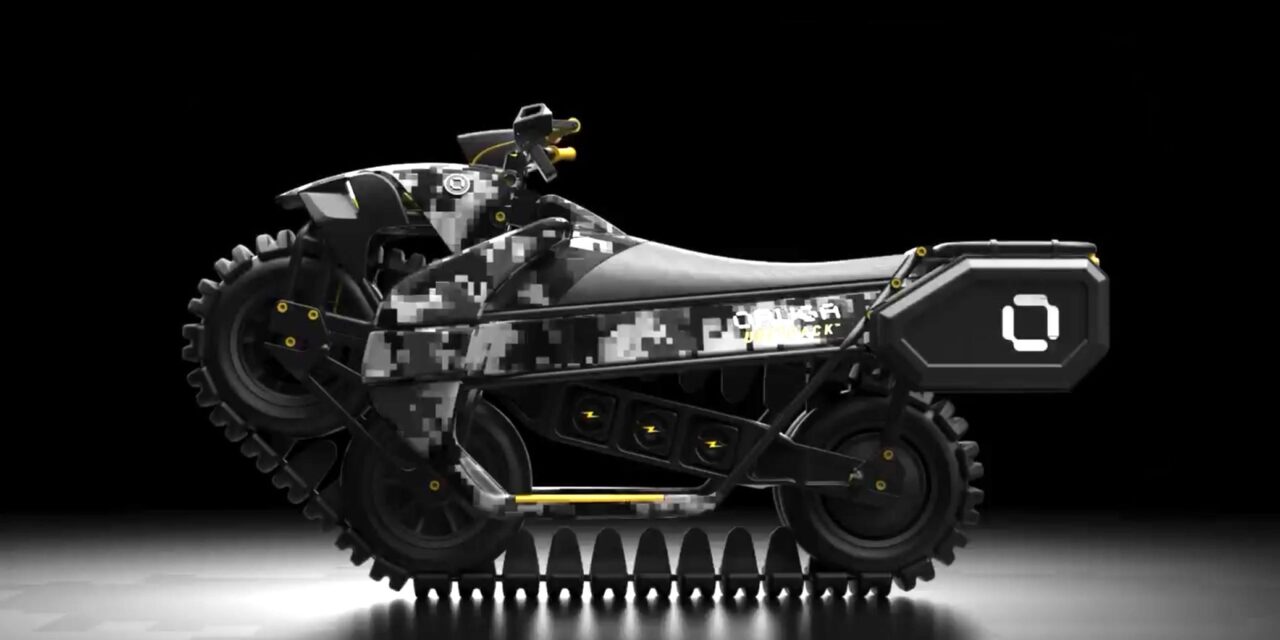 Oruga shows ‘world first’ electric single-track off-road motorcycle at Move America