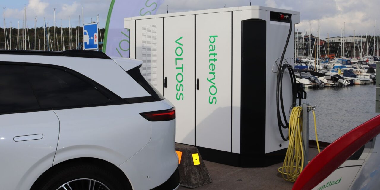 Voltoss and Spirii introduce ultrafast chargers to Scandinavian harbors