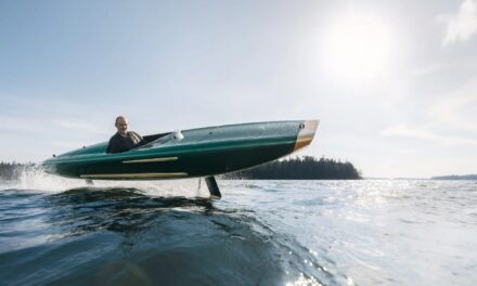Foilone brings classic motorsport design to electric hydrofoiling Pegasus