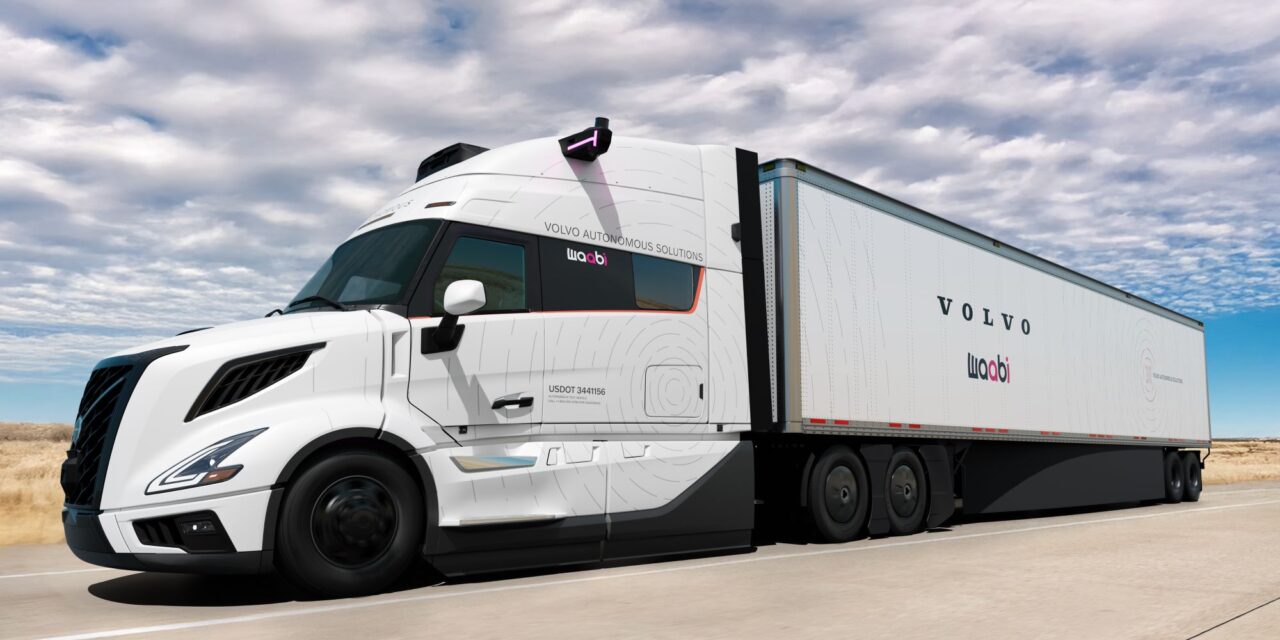 Volvo adds Waabi generative AI approach to accelerate autonomous trucking