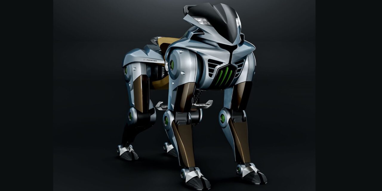 Kawasaki Group unveils a four-legged off-road vehicle of the future
