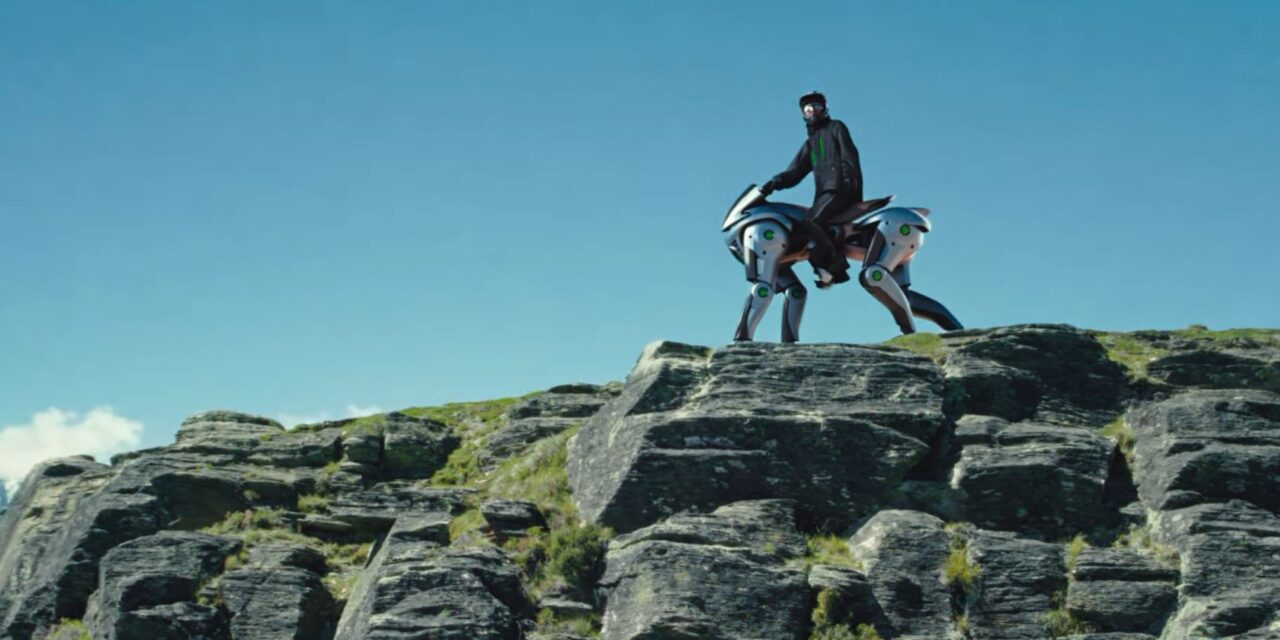 Kawasaki Group unveils a four-legged off-road vehicle of the future