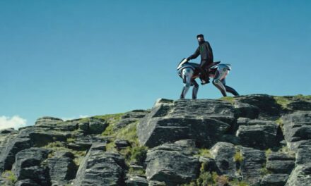 Kawasaki Group unveils a four-legged off-road vehicle of the future