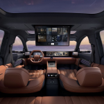 Audi E7X interior.