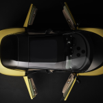 Ferrari Luce doors open from above.