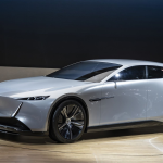 Mazda Vision X-Coupe front side.