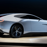 Mazda Vision X-Coupe rear side.