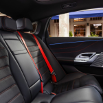 Mercedes-Benz Electric C-Class rear seating.