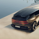 Peugeot Concept 8 rear side from above.