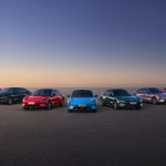 Xiaomi's new-generation SU7 color lineup.